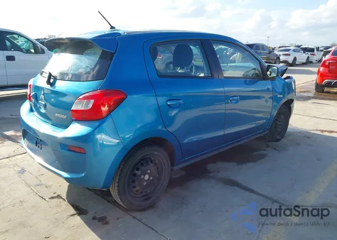 2019 Mitsubishi Mirage Es z USA, uszkodzony, nr VIN ML32A3HJXKH014905